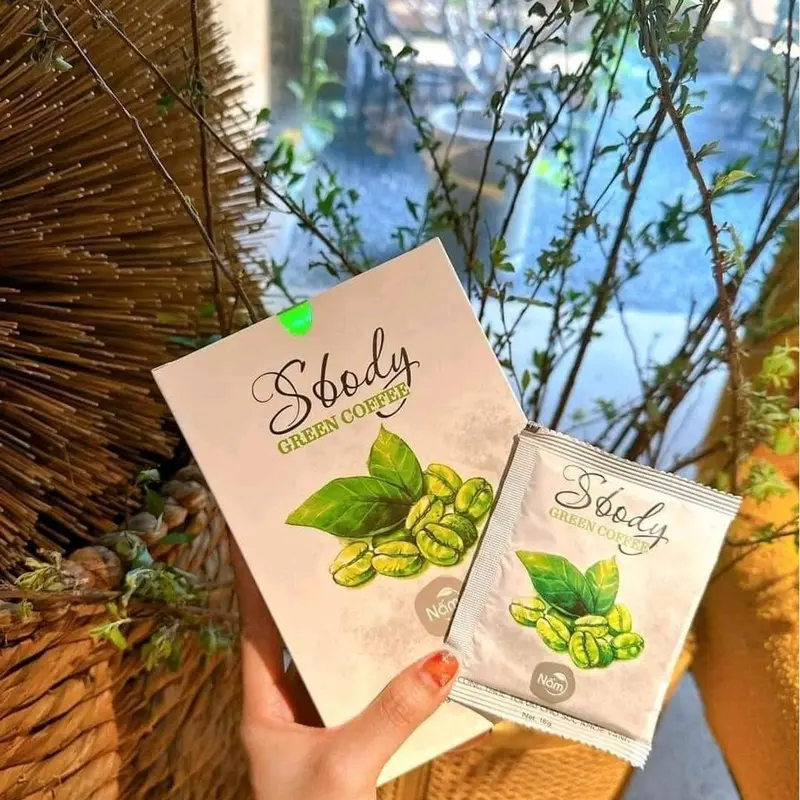 Cà phê nấm sbody hộp 12 gói  Cafe 3
