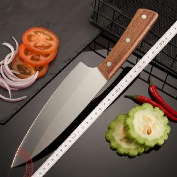 Product Introduction of Fruit Knife Color Wooden Handle Household Kitchen Stainless Steel Multi-Purpose Knife Sharp Japanese Style Small Kitchen Knives Slicing Knife Small Kitchen Knife 22