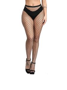 Medias de red sólidas y transparentes con calado para mujer, sexys y de alta elasticidad, pantimedias de red transpirables para uso diario, calcetines para damas para todas las estaciones