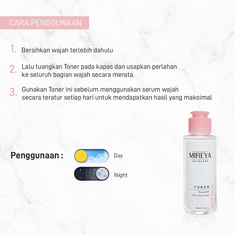 Mireya Mochi Mochi Brightening Toner 100 ml 4