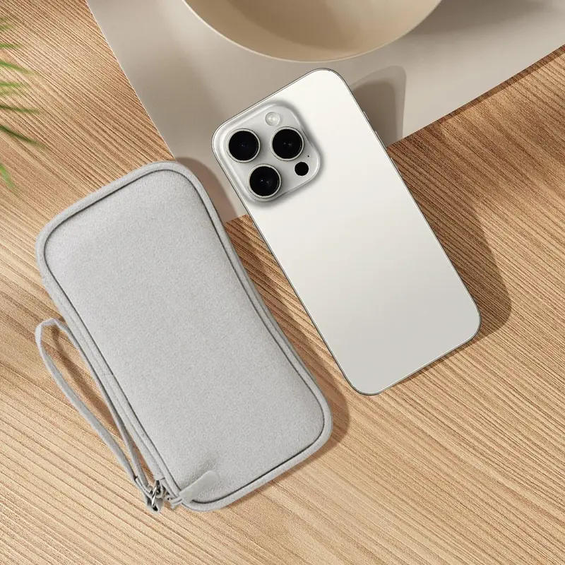 Portable Storage Bag, Waterproof Cable Organizer, Multifunctional Storage Bag for Cable, Charger, Headphone, Hard Drive 2
