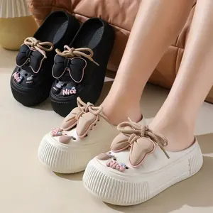 Soleluxe Best Seller tik tok No.1 Sepatu Sandal Wanita Baim Sendal jibbitz Sandal  Sepatu Wedges sandal kodok