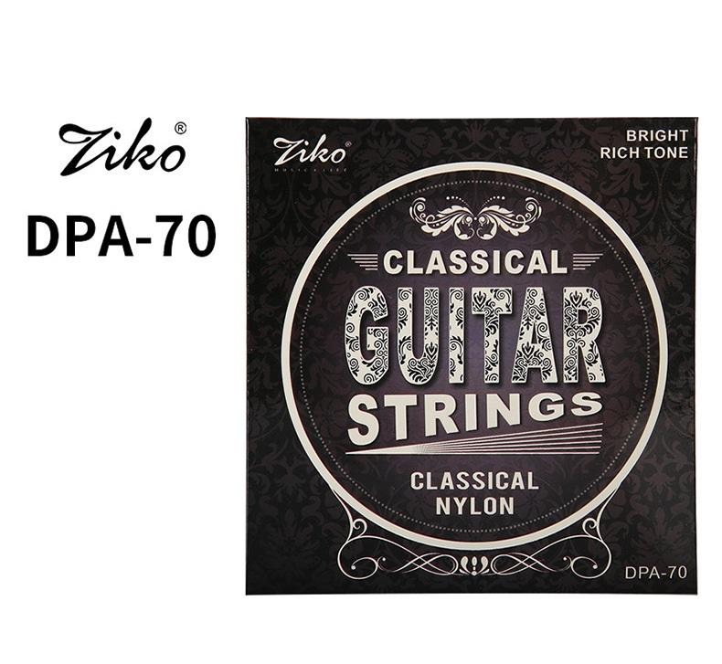 Dây đàn Guitar Classic ZIKO - DPA 70 ( Dây nylon - Không có nút gắn ) acoustic xakho 12 strings dien guitars in guitar bass thùng cây đàn của rhyder taylor lava ukulele baritone enya guitar điện vợt muỗi binz cello dm7 phím sai & bao st c nova phukien nha