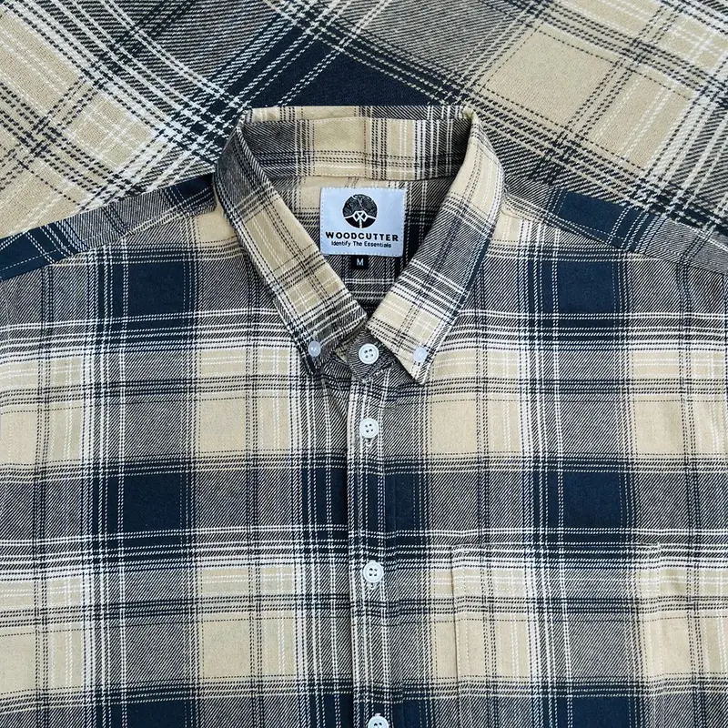 Kemeja Flanel Pria WOODCUTTER Light Clifford Flannel Shirt Lengan Panjang 0