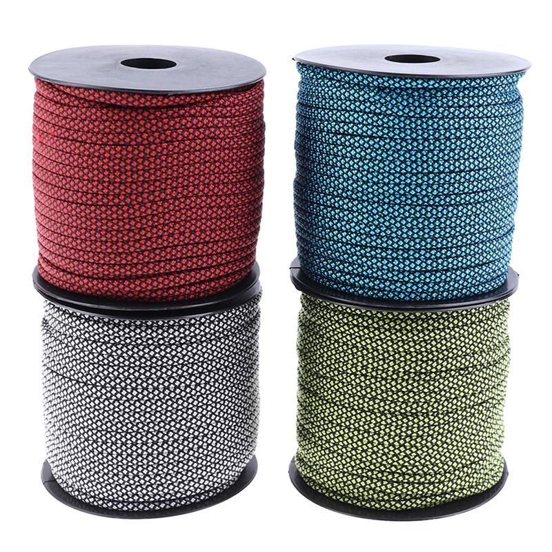 Dây Guyline Phản Quang, 50m, Dây Chạy Bộ Dây Guy Line Cho Lều Cắm Trại Ngoài Trời, [YYY] Phụ Kiện Camping 7