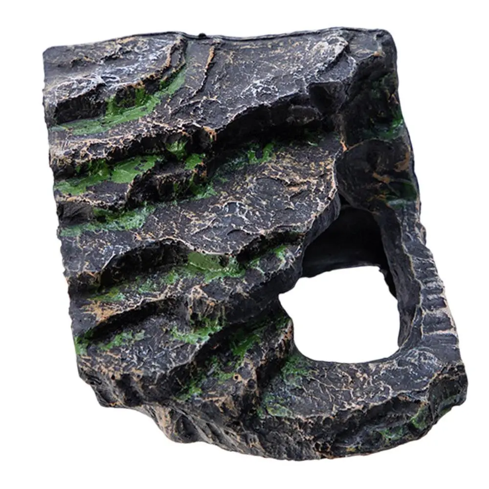 Bearded Dragon Tank Accessories Landscape for Frog Gecko Aquatic Turtles