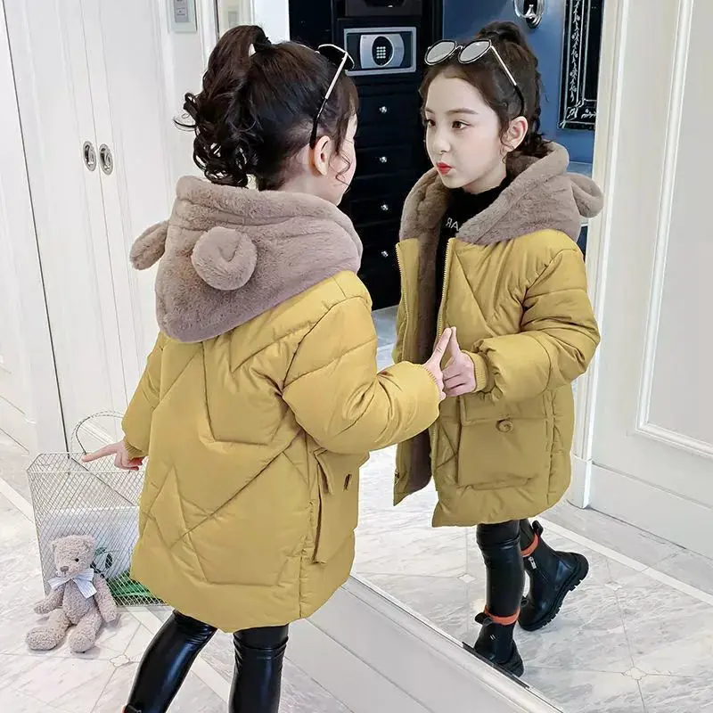 Jaket winter anak / Jaket tebal / Jaket casual anak / Jaket musim dingin anak bulu