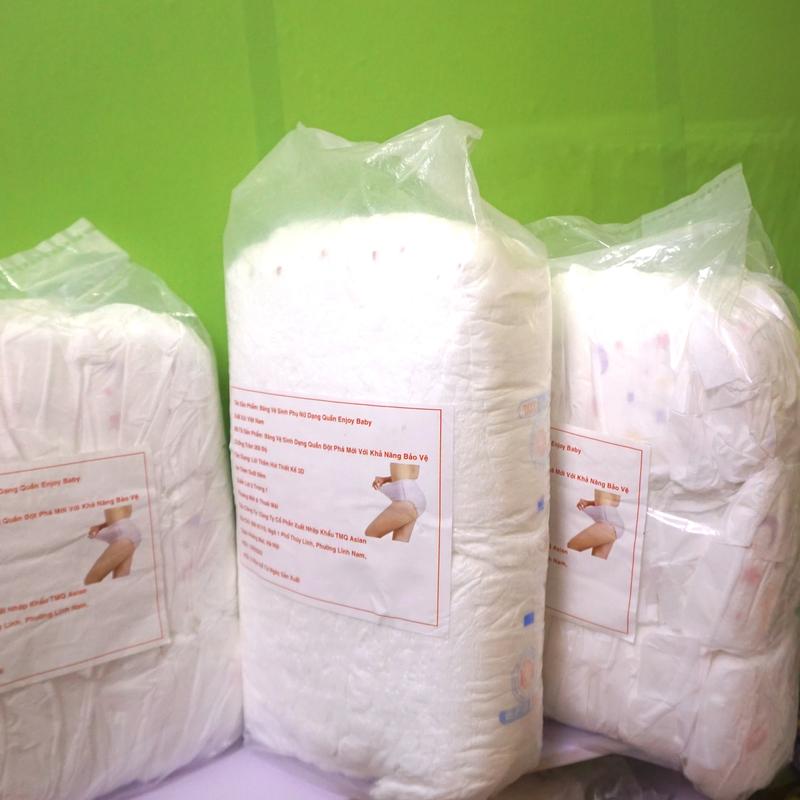 Bvs dạng quần Enjoy 50 miếng cho các chị em đến tháng và phụ nữ sau sinh ( free ship)