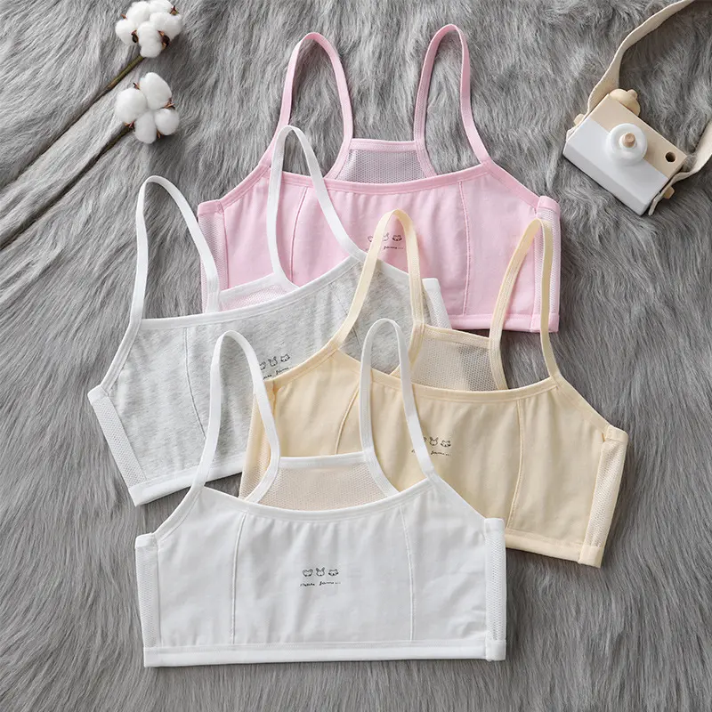 [HÀNG 2 LỚP] Áo lót bé gái áo lót nữ học sinh cấp 2 cấp 3 không đệm cao cấp bra học sinh từ 30-60kg Cotton