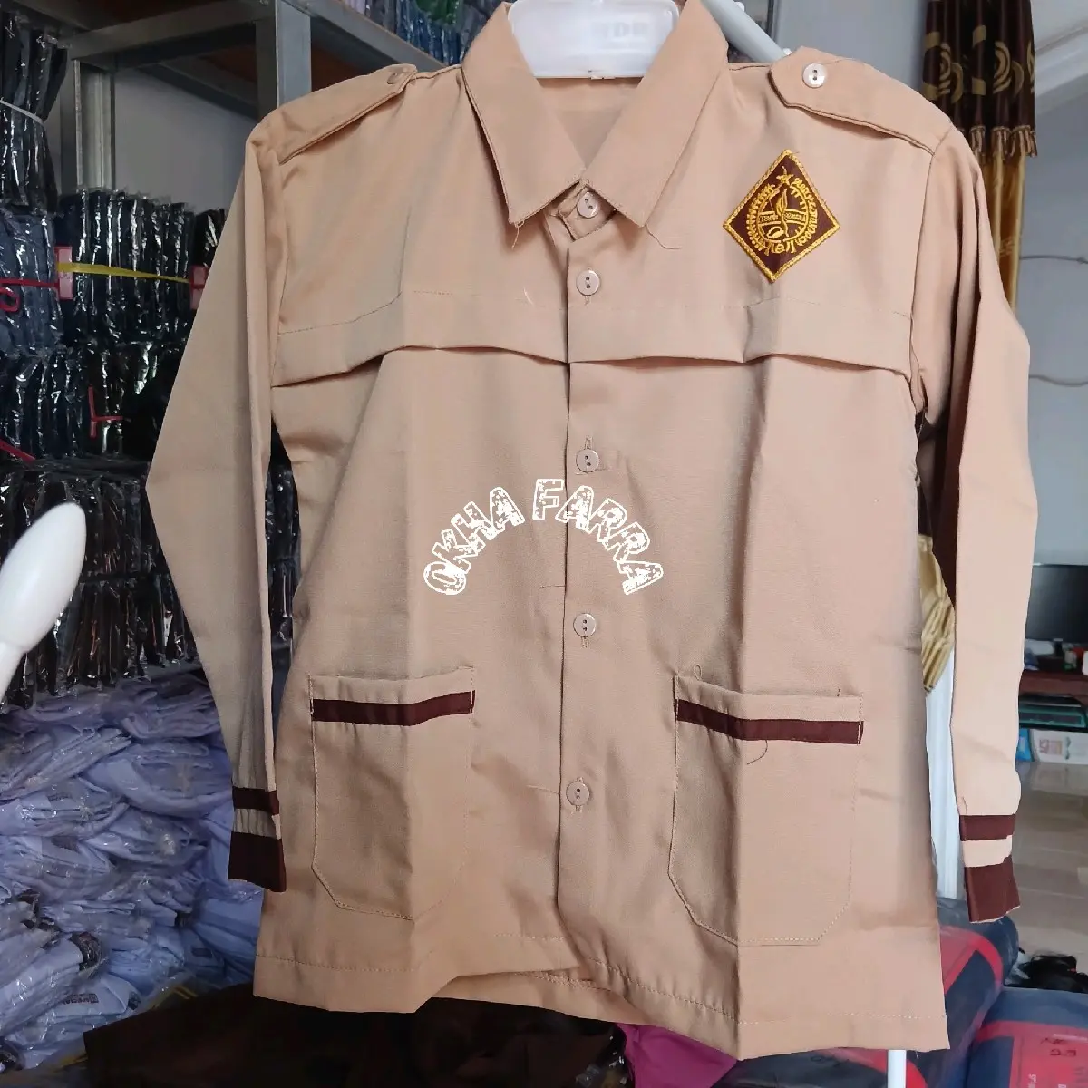 baju pramuka siaga / baju pramuka plat / seragam pramuka / SERAGAM SEKOLAH
