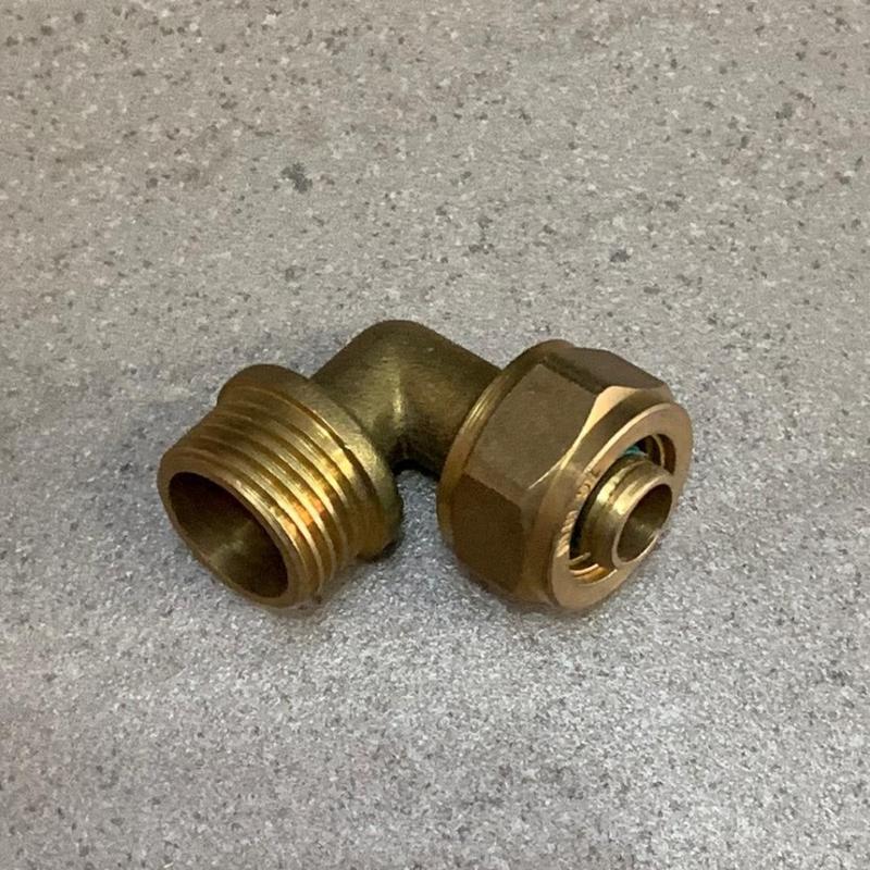 KNEE/SOKET/TEE SAMBUNGAN RIPENG AIR PANAS KUNINGAN WATER HEATER MODEL ONDA 2