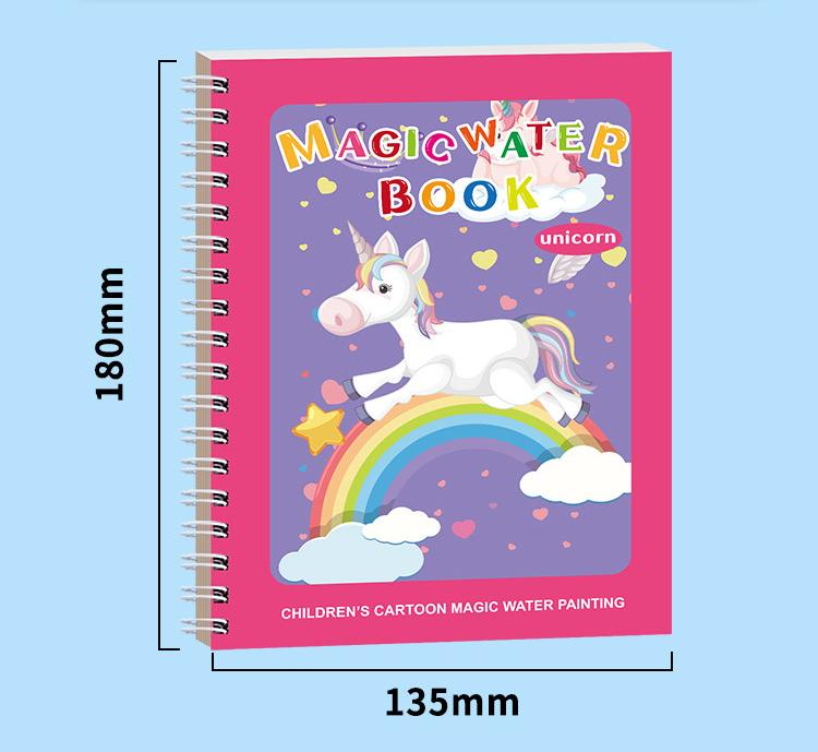 Product Introduction of Sách Vẽ Nước Cho Trẻ Em, Sách Vẽ Tranh Graffiti Nước Sạch, Sách Ảnh Nhãn Dán, Đồ Chơi Giáo Dục Cho Bé, Sách Vẽ Nước, Tiếng Anh 32
