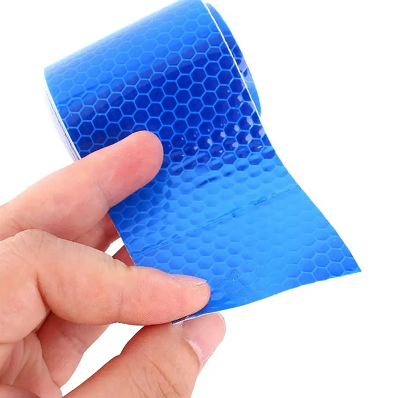 Băng Dính Keo Cảnh Báo An Toàn Tự Dính Phản Quang, Dài 1m, Rộng 5cm, Cho Xe Tải Ô Tô, Cuộn Nhãn Dán Phim 7