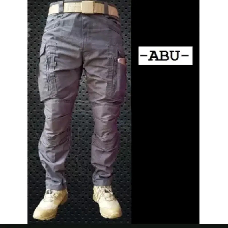 celana tactical cargo wtac panjang celana lapangan celana pdl celana pria celana gunung Low Waist Outdoor Cowok 6