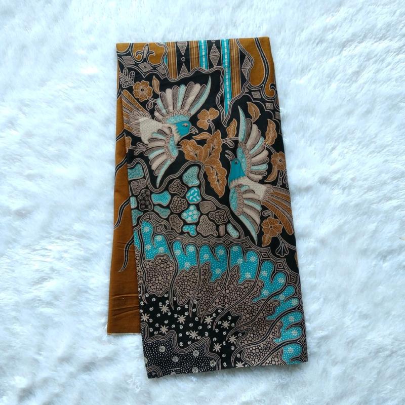 Kain Batik TERLARIS Pekalongan Solo Jarik Katun Murah Kebaya Couple Katun Primis Sogan Lawasan Jarik Kebaya Seragam | BATIK KHANZANA Kemeja 2