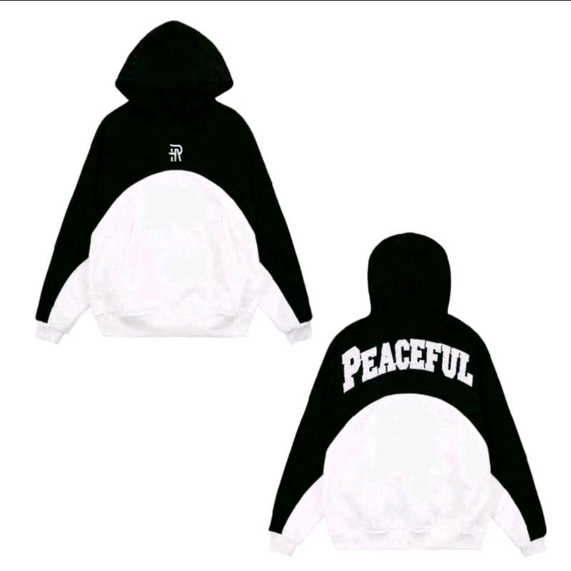 Áo Khoác Hoodie Nam Nữ Chất Nỉ Bông Logo Thêu Chữ Peaceful Thời Trang Z2 Fashion Store Menswear 0