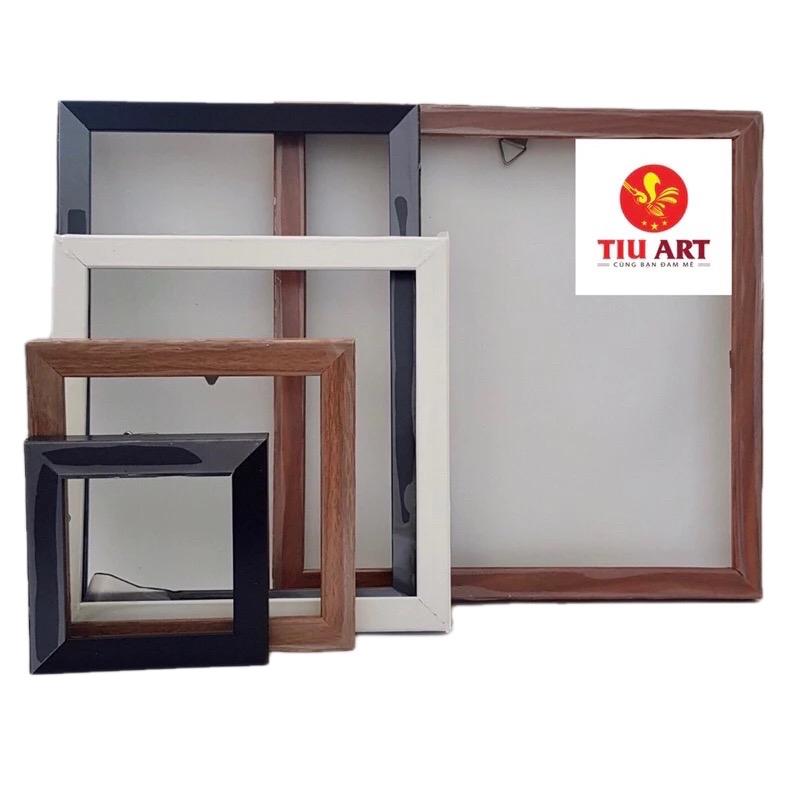 Khung viền treo tranh canvas/tranh toan tự lắp ghép 40x40, 40x50, 40x60, 50x50 (Đọc kỹ mô tả sản phẩm trước khi đặt hàng)