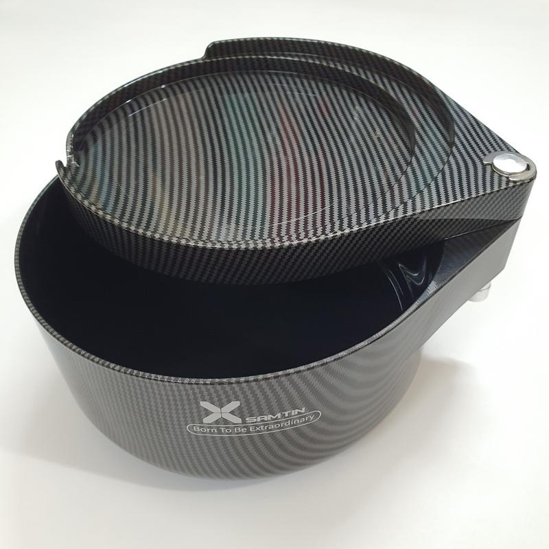 Khay mồi Đi Câu cá Xsamtin pro phủ vân carbon màu Đen hàng chính hãng Bắt Cá Fishing