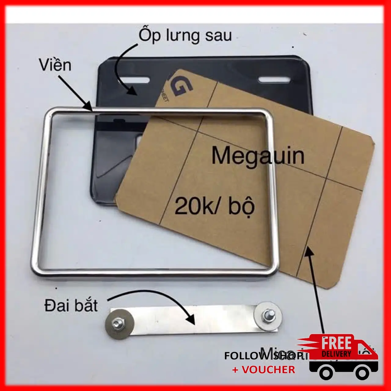 [Hot] Phôi Ép Biển Số Xe Máy Quyền Linh