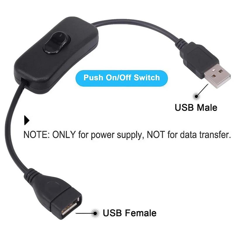 USB Extension Cable, USB to USB Cable with Switch, USB to USB Charging Cable 6