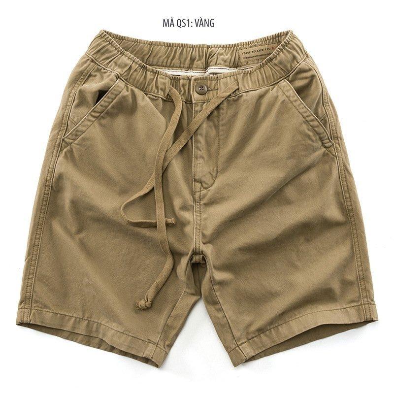  Quần short nam quần ngắn nam kaki 4 màu dễ mặc phong cách trẻ trung Menswear Có Túi quần  tây 