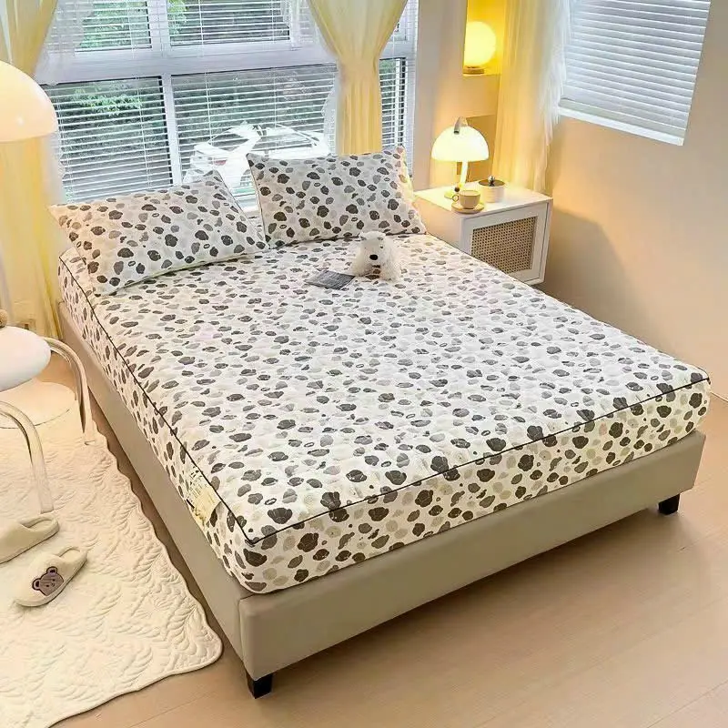 [ Tặng Kèm Thảm Chân 40k ] Ga gối cotton đũi xơ đậu nành chần bông Thoáng khí 7