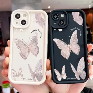 Casing Hp For VIVO V40 5G V15 V17 Neo V20 Pro V23 5G V23e 4G V25 V25e V27 Pro V27e V29 V30 Pro V30E V5 Lite V9 Youth V9 V9 6GB Case Silicon TPU Camera Butterfly Dragonfly Softcase Silicon