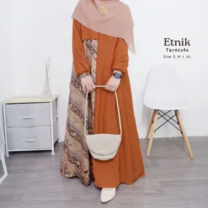Etnik warna | gamis etnik | by alfath