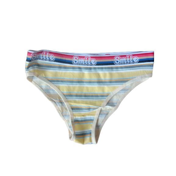 Celana Dalam Wanita Katun Model Garis Rainbow Women Cotton Panty 2106 3