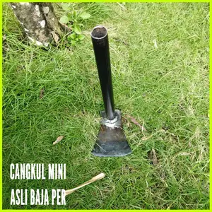 CANGKUL MINI BAHAN ASLI PER MOBIL TEBAL - CANGKUL HALAMAN RUMAH - BERKEBUN KUAT TEBAL TAJAM