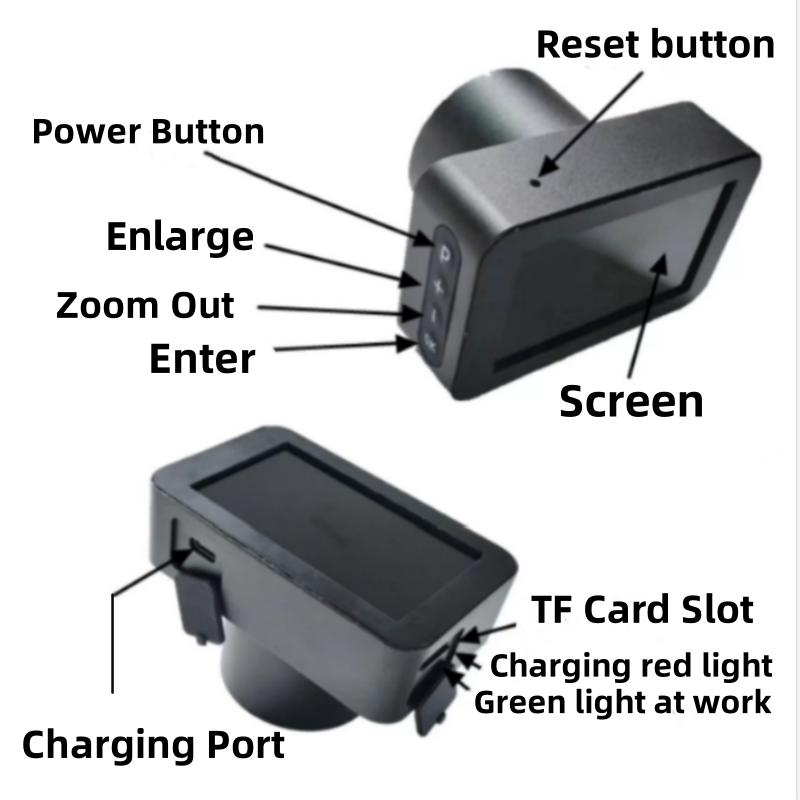 60X HD Zoom Spotting Scope Telescope Powerful Magnification Long Range Hunting Camping Astronomical Telescope For BirdWatching - Image 4