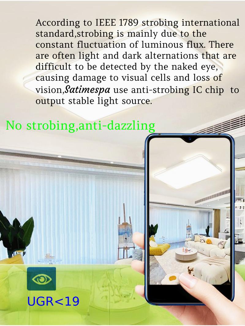 Product Introduction of Bedroom Full spectrum eye protection round LED ceiling light-Dia.40cm-36W 3