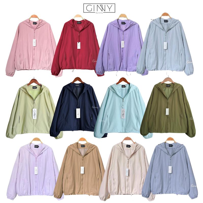 Áo Khoác Dù Lemon CG04 Nữ Chống Nắng Trượt Nước Gọn Nhẹ Có Túi Khóa Kéo Nhiều Màu Sắc Dễ Phối Thích Hợp Diện Chống Nắng Hằng Ngày Và Du Lịch Top Jacket Nữ