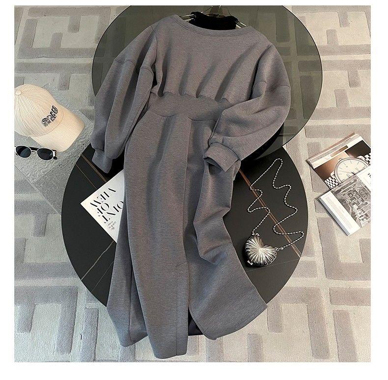 Product Introduction of Váy Len Corseted Màu Xám Độc Đáo Thiết Kế Đẹp, Dành Cho Nữ, Bộ Sưu Tập Xuân Và Mùa Thu, Hàng Mới Về 2024, Thêu Tình Yêu, Váy Giả Hai Mảnh, Xu Hướng Thời Trang, Đẹp, Trẻ Trung Dress Women Tre Màu Trắng 14
