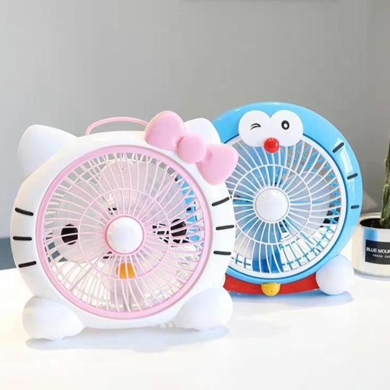 [Chọn mẫu] Quạt Hộp Hình Thú Mini Để Bàn Cắm Điện Trực Tiếp Công Suất 20W