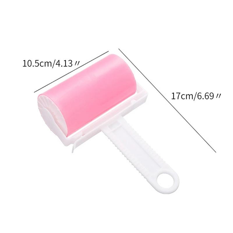 Reusable Lint Roller Washable Lint Remover for Clothes Pet Hair Sticky Home Cleaning sticky  roller 3