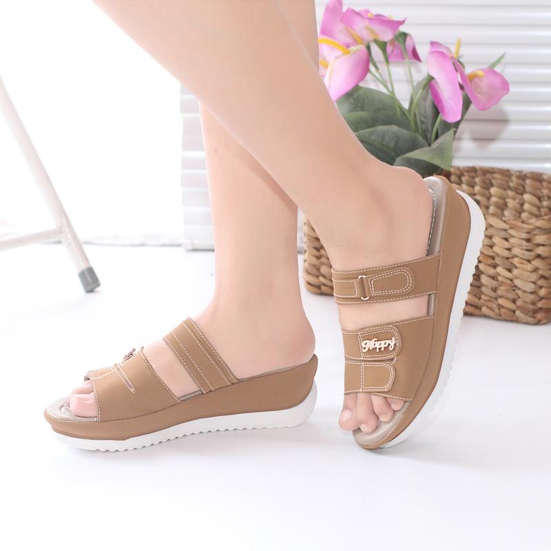 CK - Sandal Wedges Abigail Kokop Terbaru Bella01 1