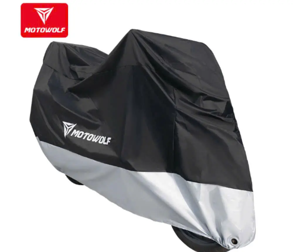[CHÍNH HÃNG] Bạt Phủ, Áo Trùm Xe Máy MOTOWOLF Nhiều Kích Thước