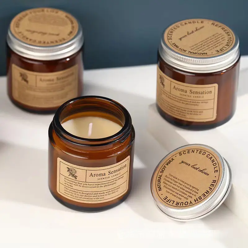Nến thơm tinh dầu tự nhiên không khói Aroma nếnthơm đạidương n ế nenthom handmade 3