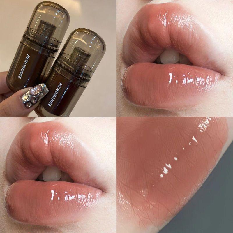 Product Introduction of [Hàng mới về) Son Bóng HERORANGE Chống Thâm Nước Lâu Trơi Dương Ẩm Màu Sắc Thời Trang Nữ 7