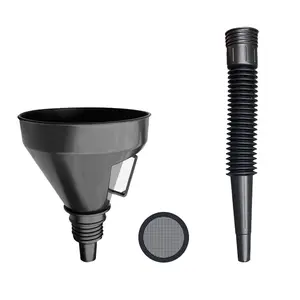Corong Flexible Oli Air Minyak Bensin Wide Mouth Funnel Retractable Bendable