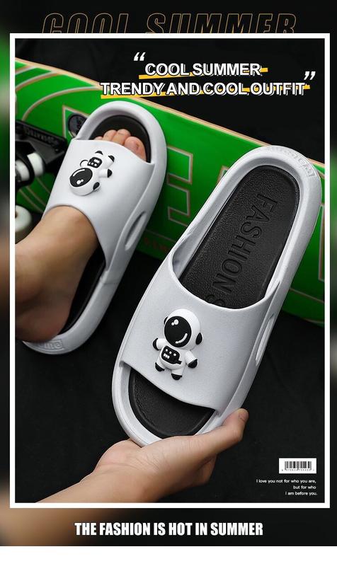Product Introduction of Cute Men Home Slippers Flops Women Soft Eva Thick Sole Slides Summer Sandals Couples Non Slip Bathroom Shoe 19