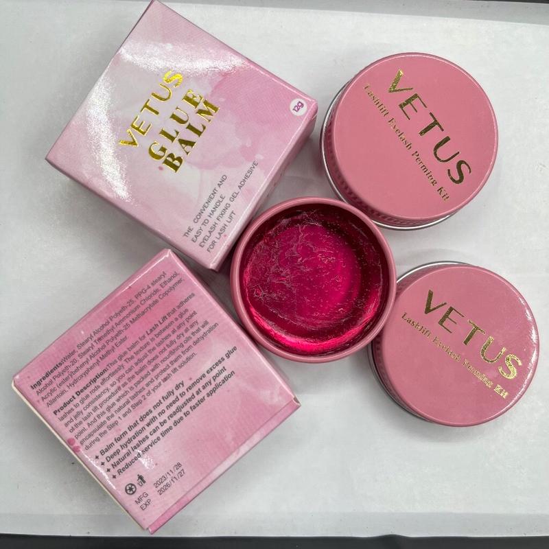 Sáp bắt trục uốn mi Vetus hũ 12g [mẫu mới] 4