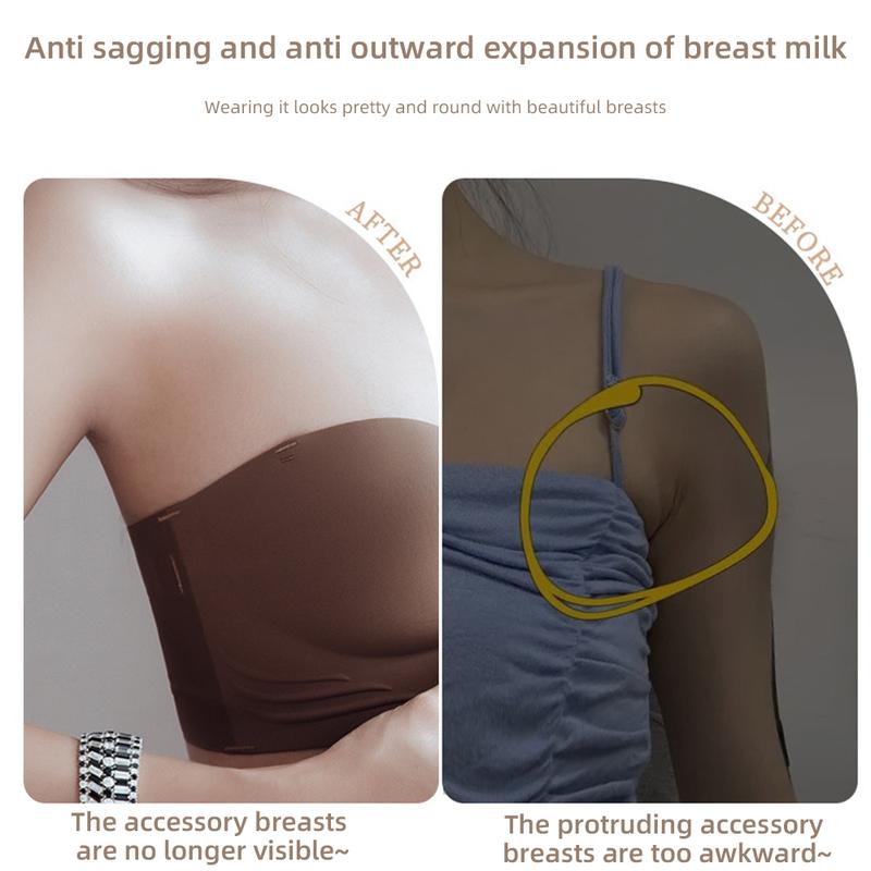 Product Introduction of Áo Ngực Trơn Cỡ Lớn, KAKAKI, Đóng Cửa Trước, Không Dây, Bảng Điều Khiển Lưng Lớn, Không Gọng, Không Đường May, Hạn Chế Phồng Lưng 22