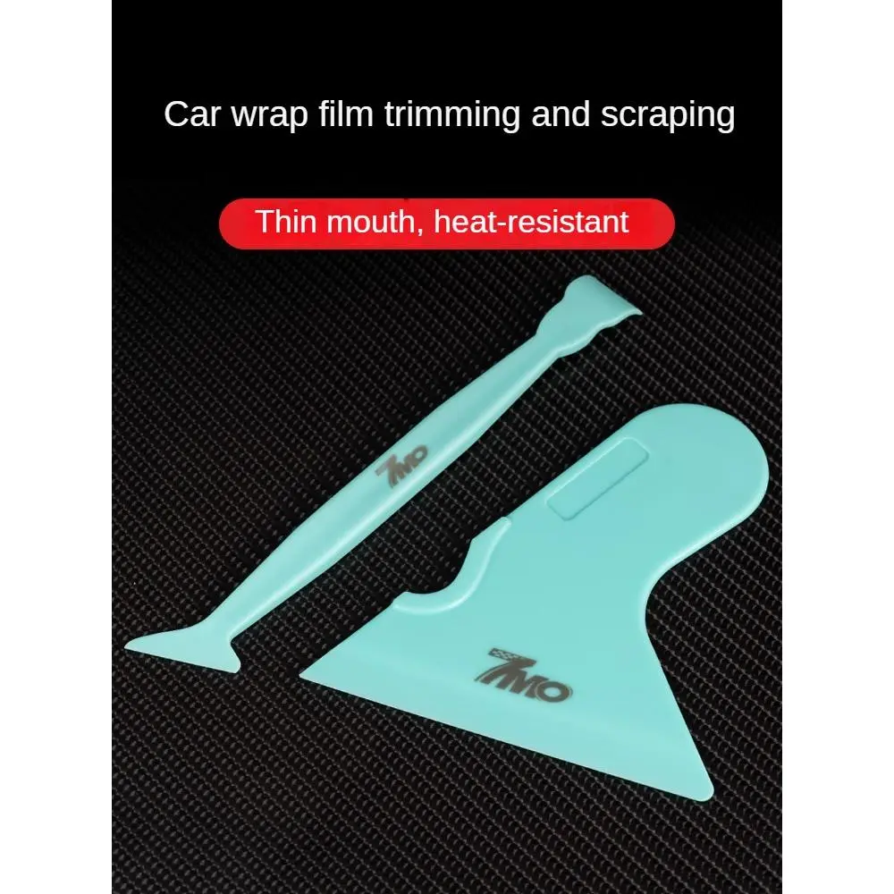 Công cụ dán phim ô tô Thay đổi màu sắc Closing Stealth Car Coat Trimming Thin Mouth Triangle Squeegee Plug Edge Stick