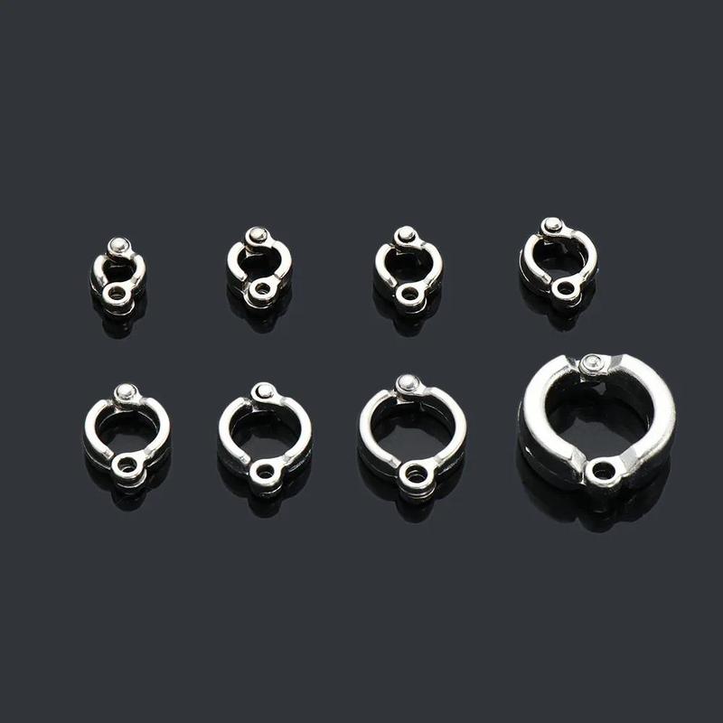 Product Introduction of Parrot Foot Rings Metal Pet Bird Leg Rings Outdoor Fly Training Activity Anti-Lost Opening Clip Accessories 3.5 To 14.5mm 4