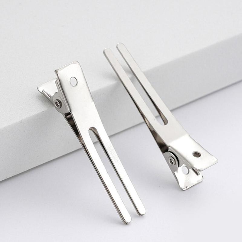 10pc Double Clip Duckbill Clip Styling Hair DIY Accessories Children's Hair Clip Duckbill Clip 4.5cm 0