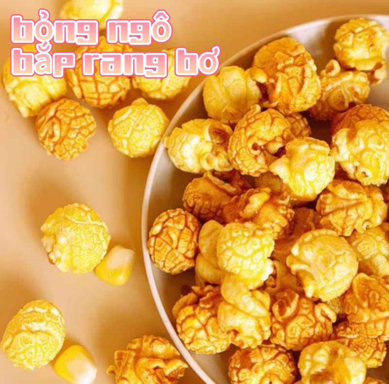 250g bắp rang bơ mỹ siêu to siêu ngon,giòn,dủ 7 vị caramen,phô - TikTok ...