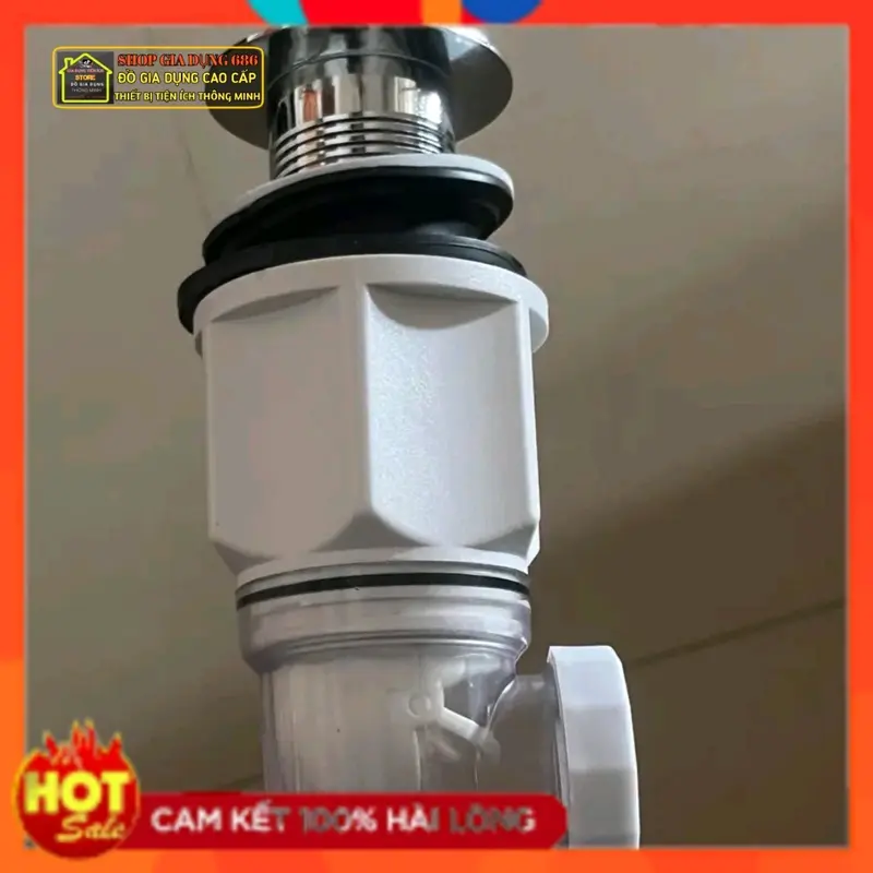 Xiphong lavabo thoát nước bồn rửa chén bát,chậu rửa mặt,bồn rửa tay đa năng.bộ thoát nước khử mùi chống tắc nghẽn .thích hợp mọi không gian.Nắp lật 1
