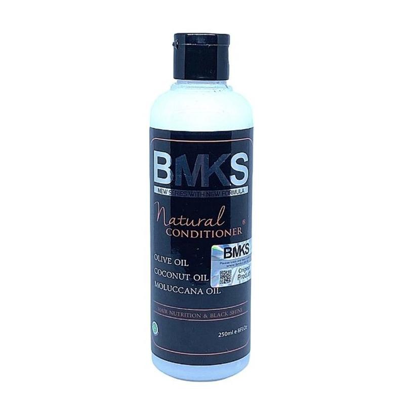 BMKS Conditioner Original BPOM 250ml Kondisioner Kemiri Vitamin Pelurus Pemanjang Penyubur Rambut Ampuh Mengurangi Kerontokan Ketombe Kusam Lebat Shampoo 6